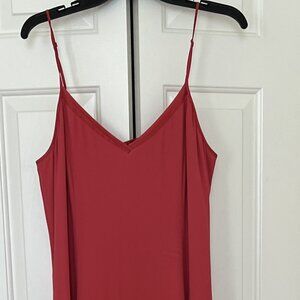 White House Black Market Maxi Dress, size 14, 100% polyester